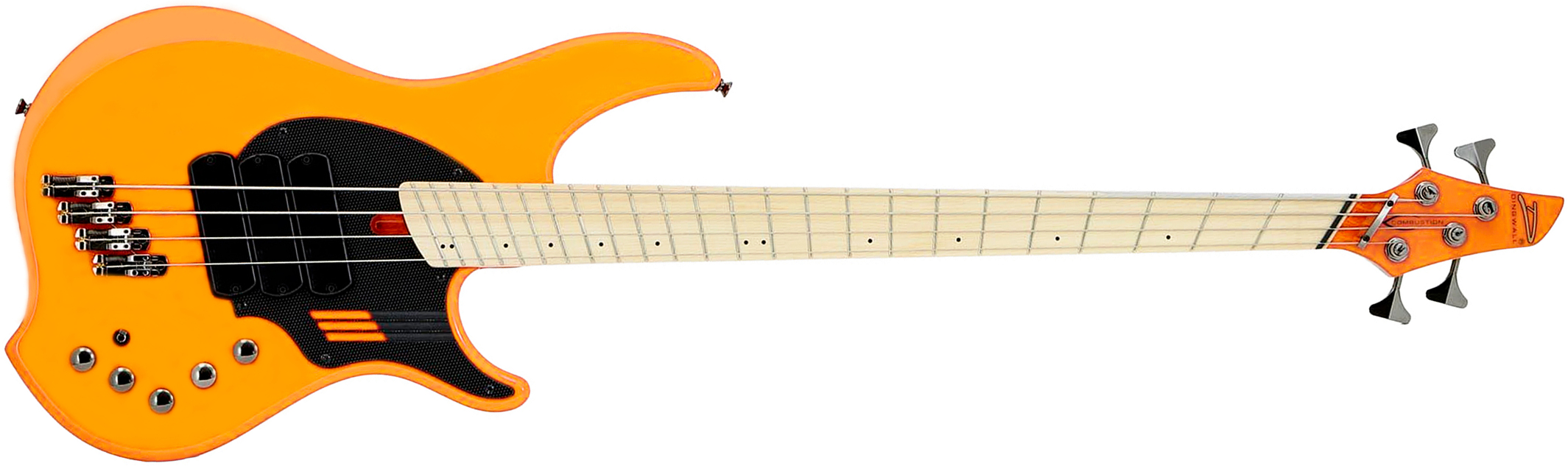 Dingwall Adam Nolly Getgood Ng3 4c Signature 3pu Active Mn - Matte Lambo Orange - Solidbody E-bass - Main picture