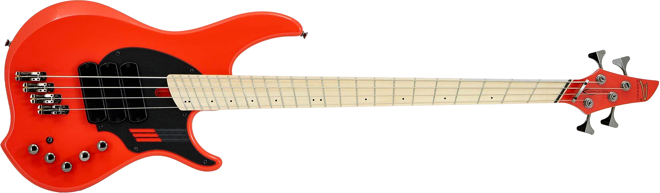 Dingwall Adam Nolly Getgood Ng3 4c Signature 3pu Active Mn - Fiesta Red - Solidbody E-bass - Main picture