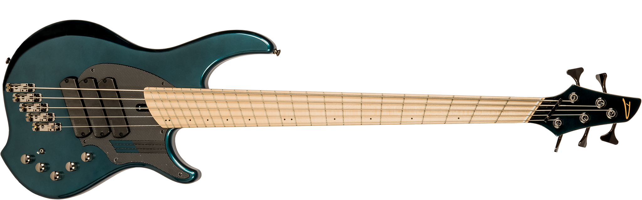 Dingwall Adam Nolly Getgood Ng3 5c Signature 3pu Active Mn - Black Forrest Green - Solidbody E-bass - Main picture