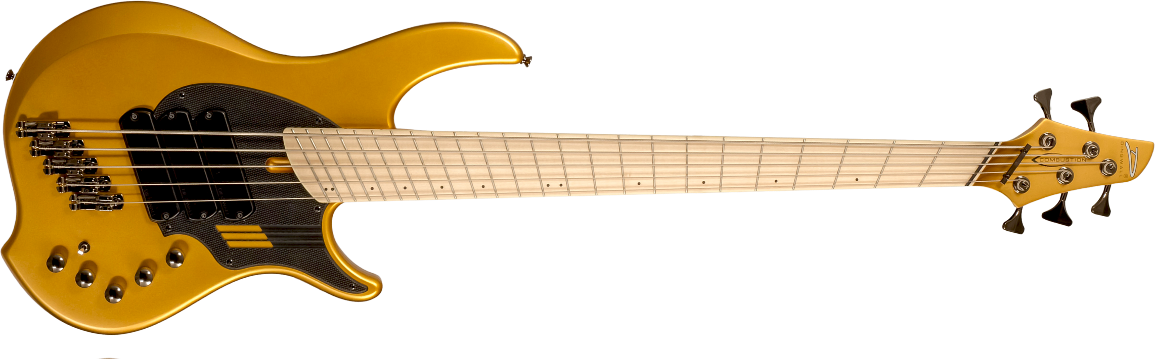 Dingwall Adam Nolly Getgood Ng3 5c Signature 3pu Active Mn - Gold Matte - Solidbody E-bass - Main picture