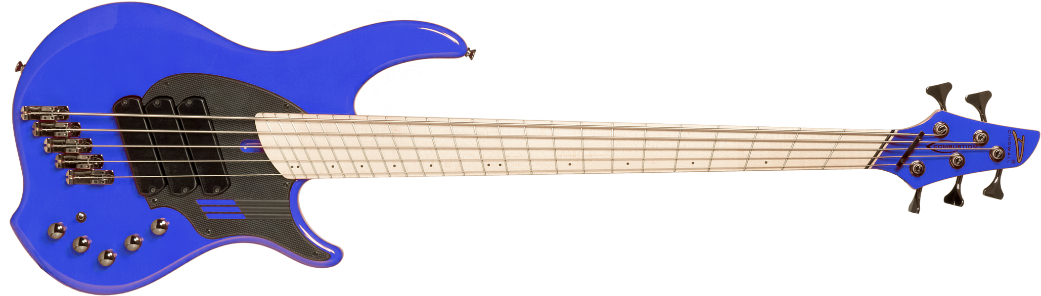 Dingwall Adam Nolly Getgood Ng3 5c Signature 3pu Active Mn - Blueberry Metallic Matte - Solidbody E-bass - Main picture