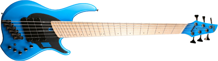 Dingwall Adam Nolly Getgood Ng3 6c Signature 3pu Active Mn - Laguna Seca Blue - Solidbody E-bass - Main picture