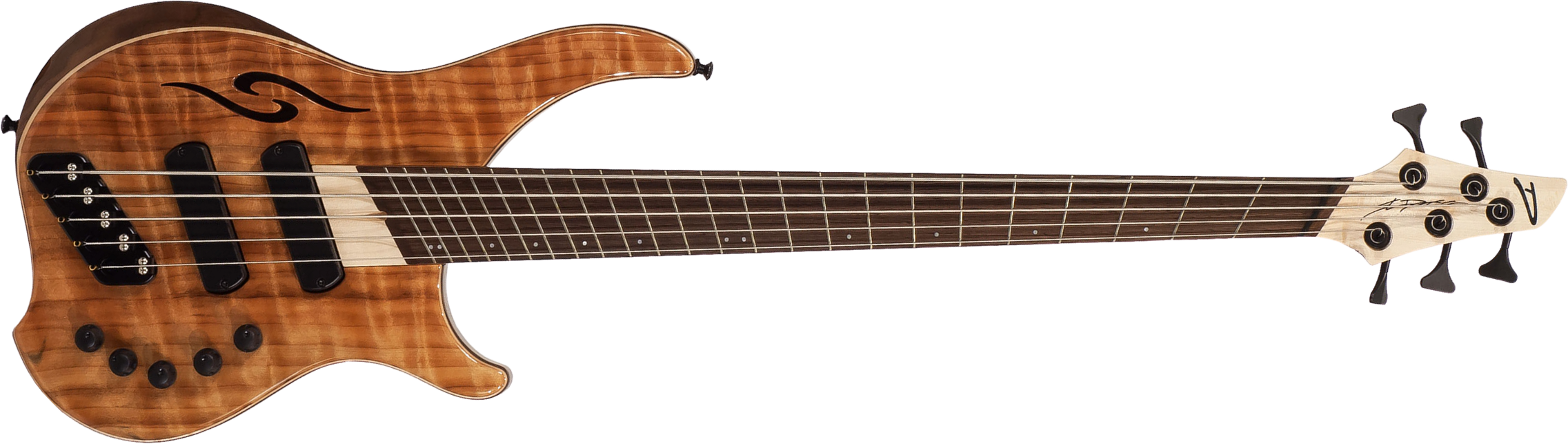 Dingwall Afterburner Ii 5 2-pickups Wen +housse - Natural - Solidbody E-bass - Main picture