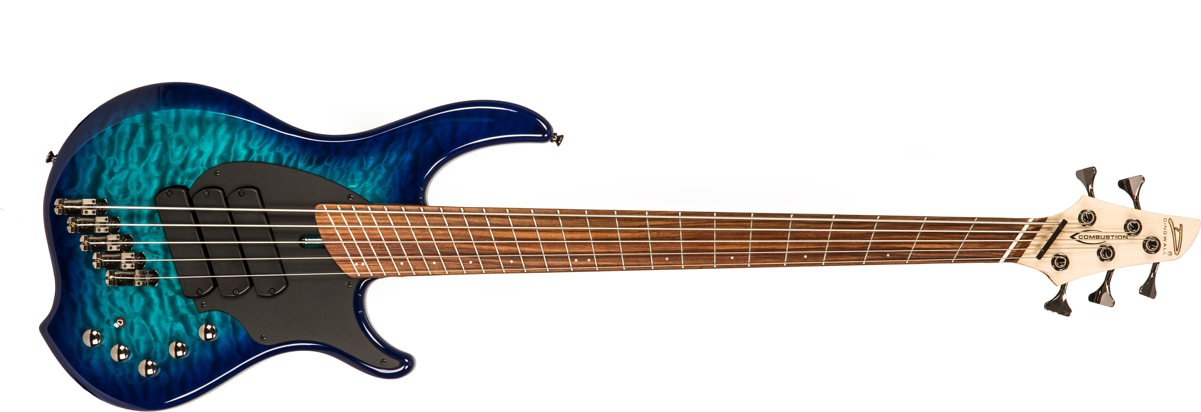 Dingwall Combustion 5 3-pickups Pf +housse - Whalepool Burst - Solidbody E-bass - Main picture