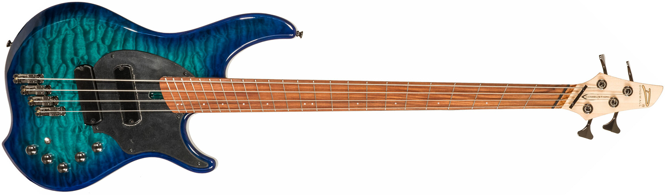 Dingwall Combustion Cb2 4c 2pu Active Pf - Whalepool Burst - Solidbody E-bass - Main picture