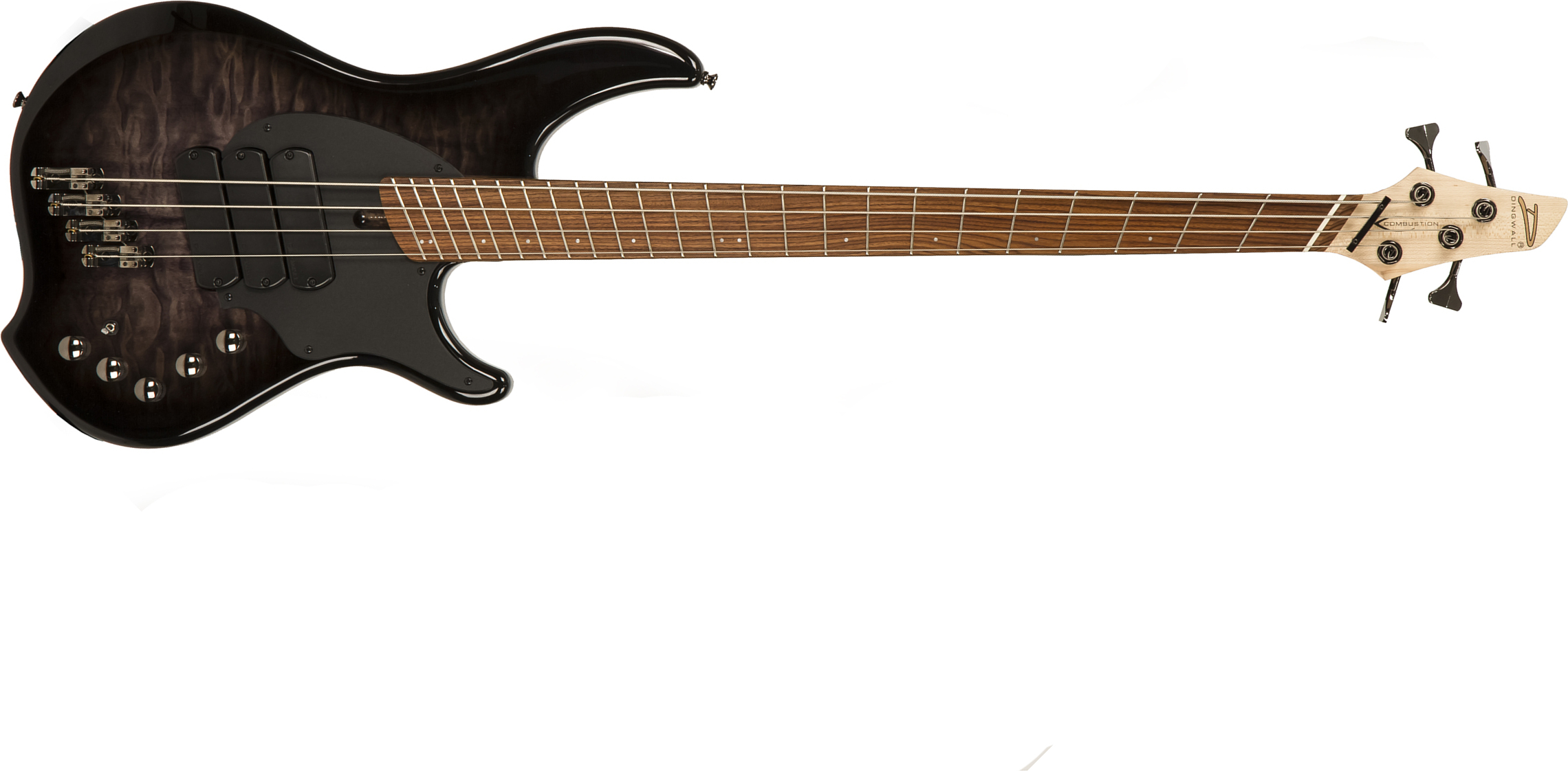 Dingwall Combustion Cb3 4c 3pu Active Mn - Black Burst - Solidbody E-bass - Main picture