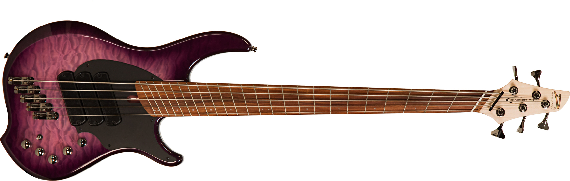 Dingwall Combustion Cb3 5c 3pu Active Mn - Ultra Violet Gloss - Solidbody E-bass - Main picture