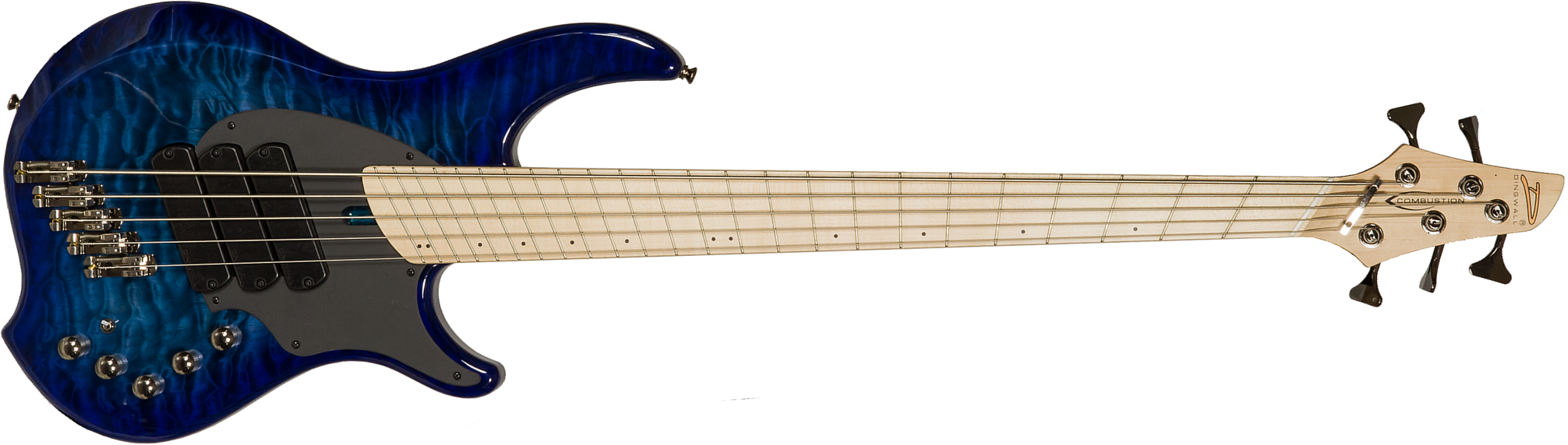 Dingwall Combustion Cb3 5c 3pu Active Mn - Indigo Burst - Solidbody E-bass - Main picture
