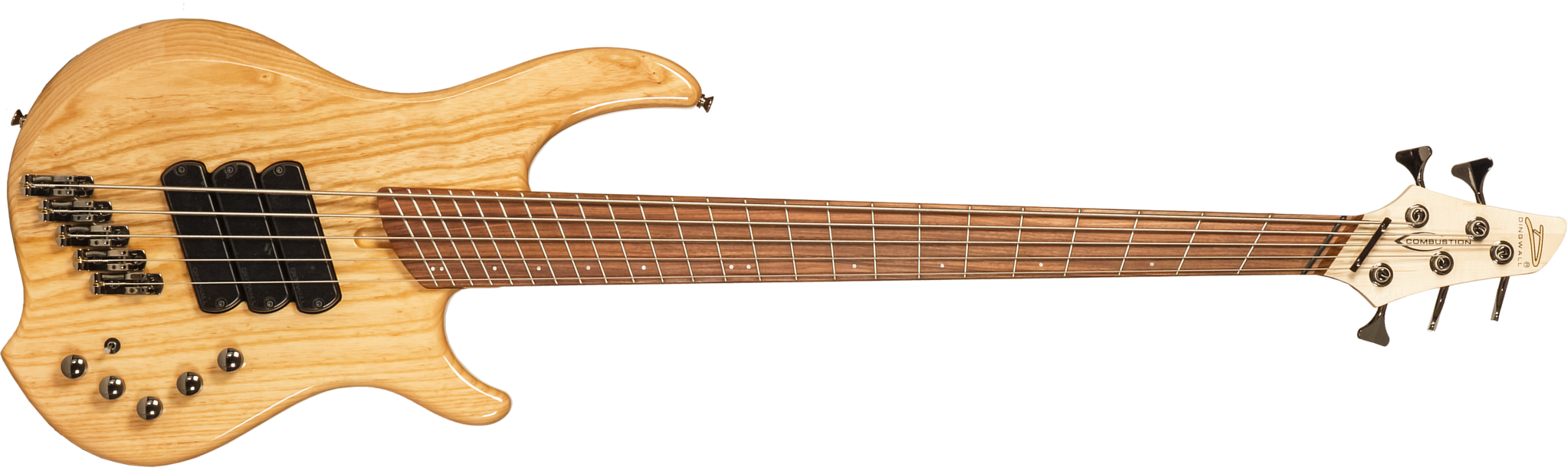 Dingwall Combustion Cb3 5c 3pu Active Pf - Natural Gloss - Solidbody E-bass - Main picture