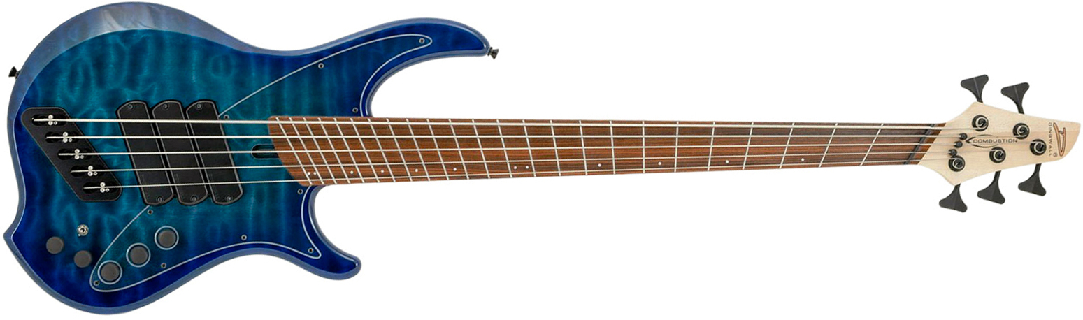 Dingwall Combustion Nashville Cn3 5c 3pu Active Pf - Indigo Burst - Solidbody E-bass - Main picture