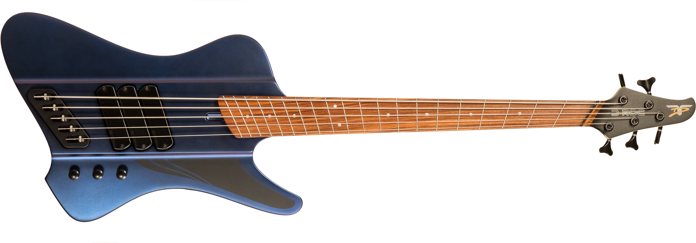 Dingwall D-roc Standard-3 5c 3pu Active Pf - Blue To Purple Colorshift - Solidbody E-bass - Main picture