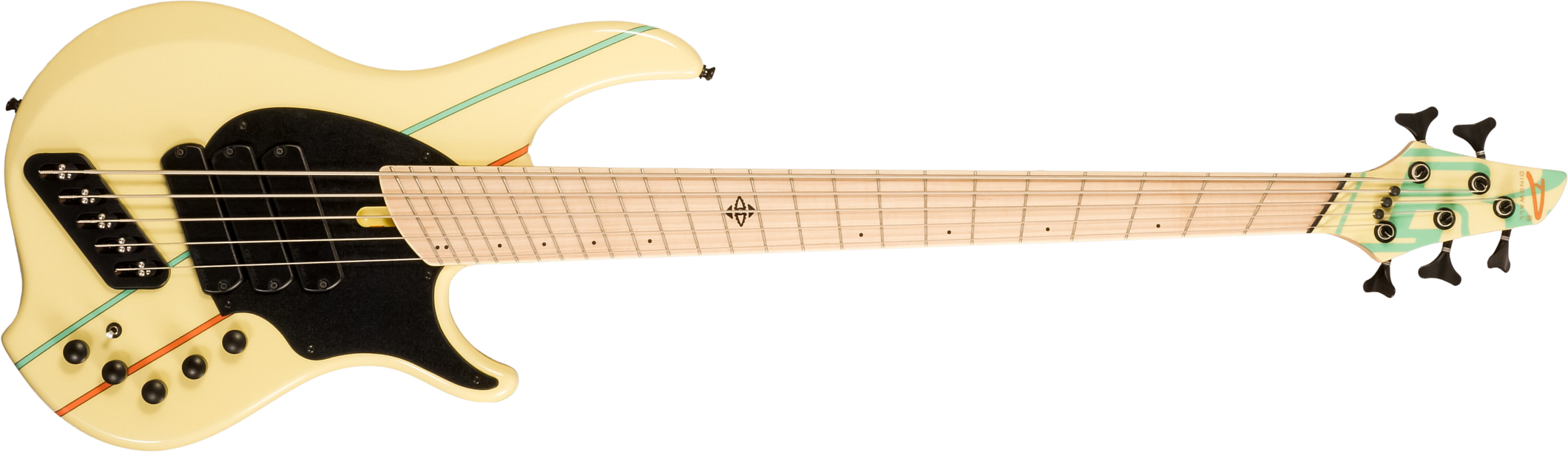 Dingwall John Taylor Rio Dream Jt3 5c Ltd Signature 3pu Active Mn - Creme - Solidbody E-bass - Main picture