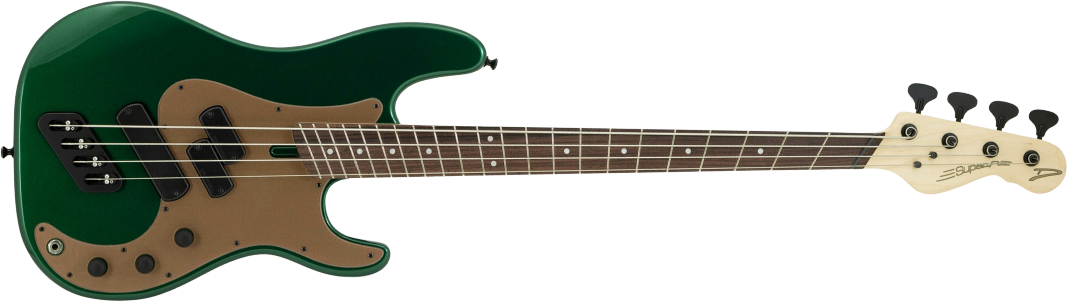 Dingwall Sp1 4c Rw - Gloss Dark Candy Green - Solidbody E-bass - Main picture