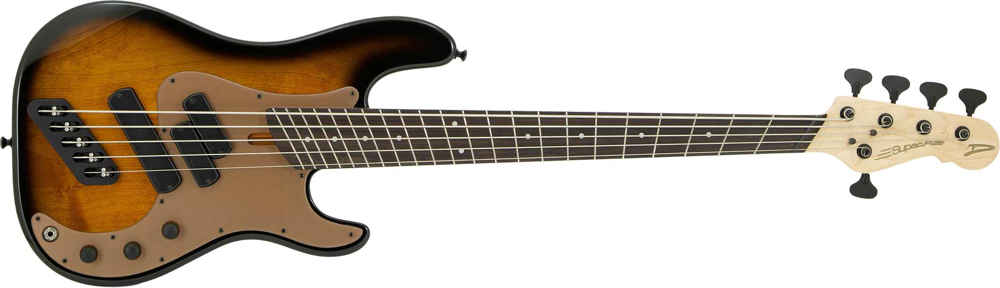 Dingwall Sp1 5c Rw - Gloss Vintage Burst - Solidbody E-bass - Main picture