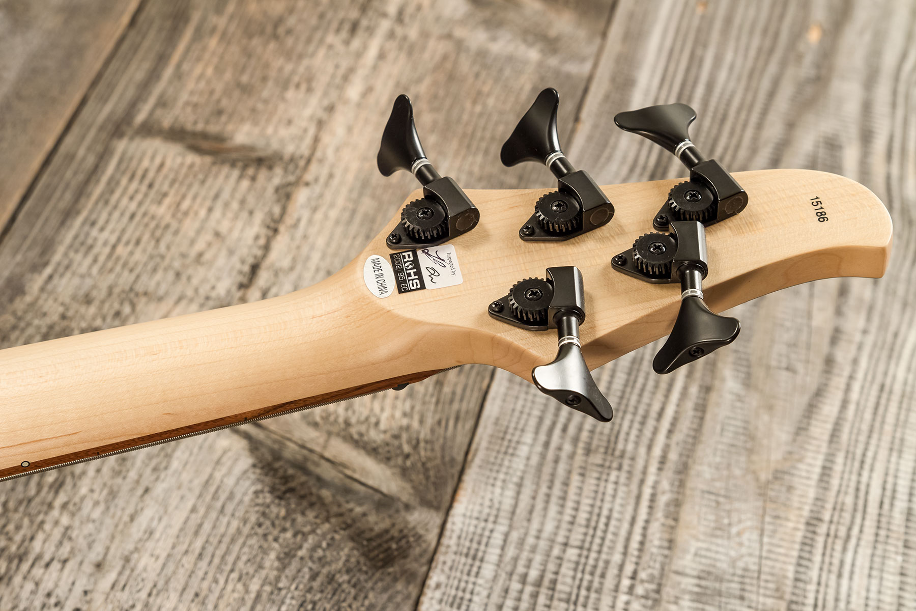 Dingwall D-roc Standard-3 5c 3pu Active Pf - Black Matte - Solidbody E-bass - Variation 9