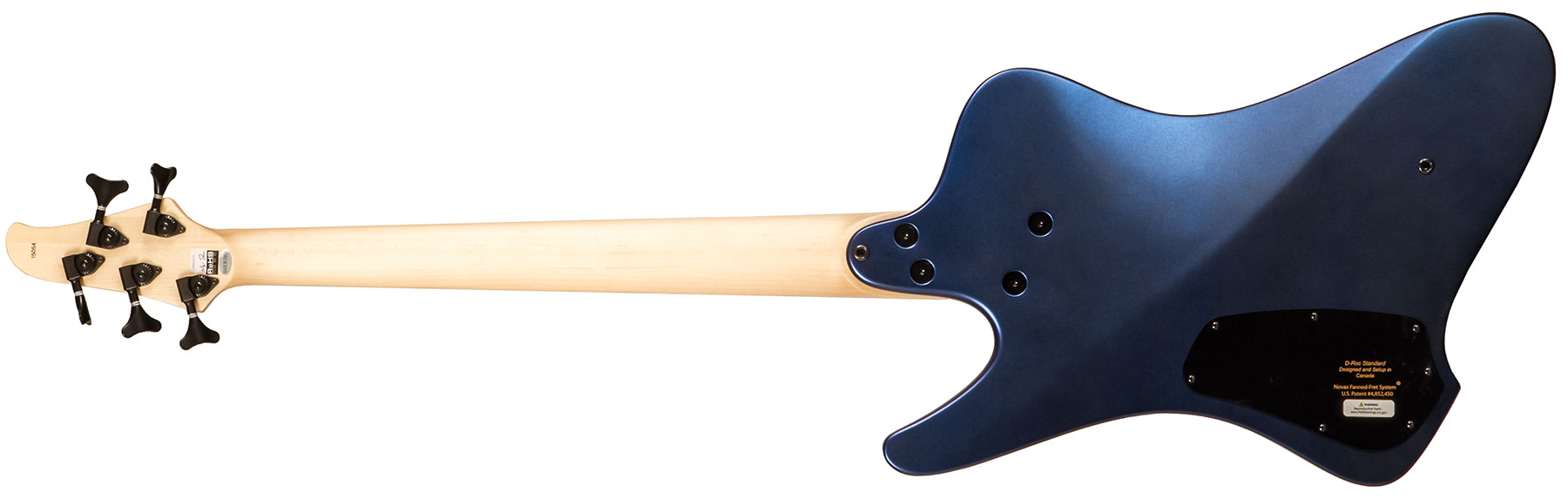 Dingwall D-roc Standard-3 5c 3pu Active Pf - Blue To Purple Colorshift - Solidbody E-bass - Variation 1