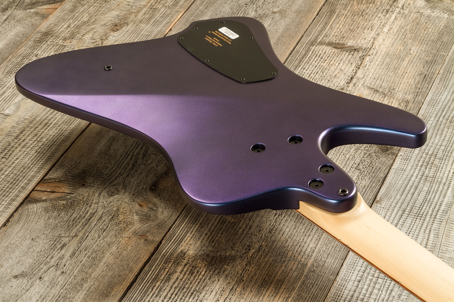 Dingwall D-roc Standard-3 5c 3pu Active Pf - Blue To Purple Colorshift - Solidbody E-bass - Variation 5