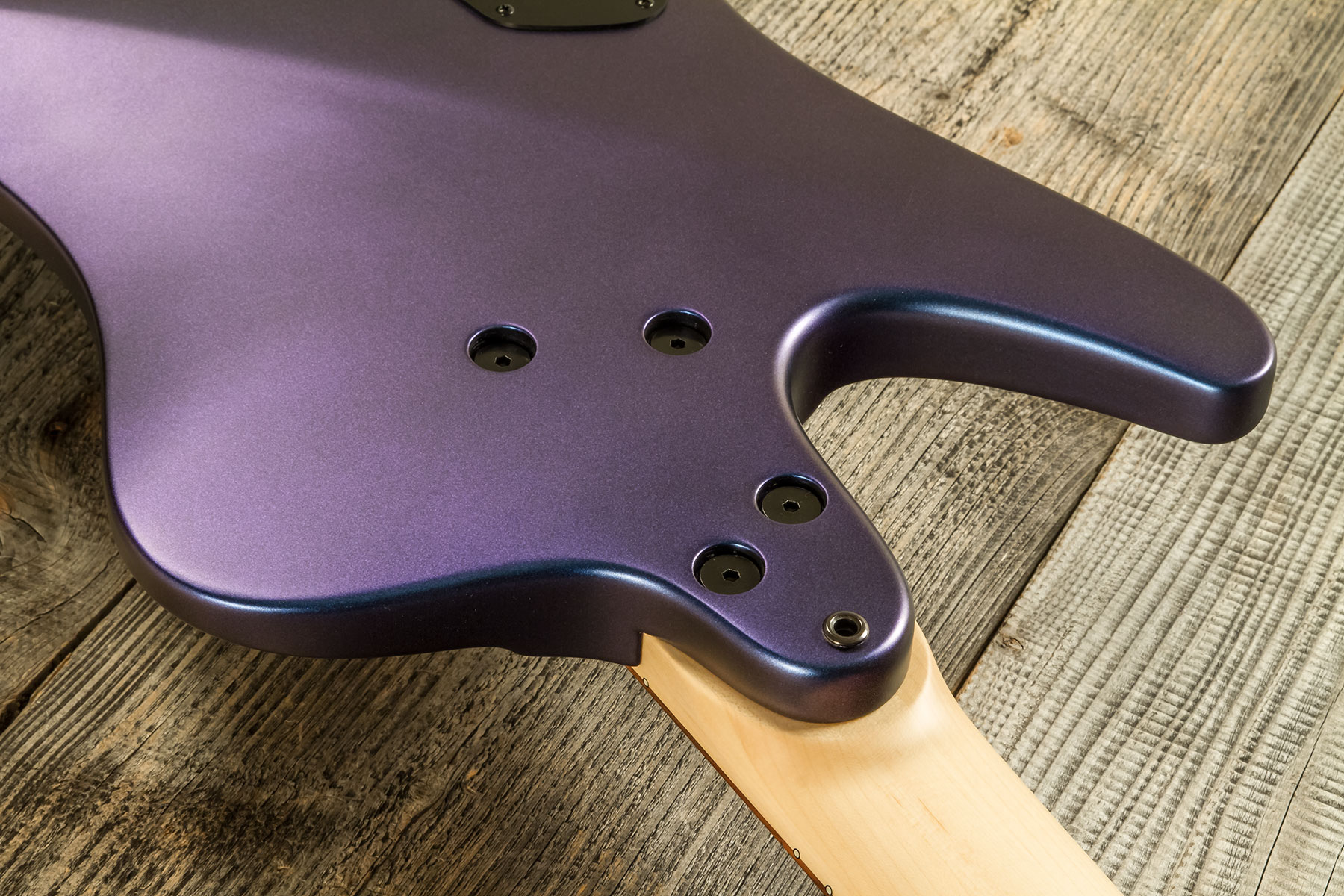 Dingwall D-roc Standard-3 5c 3pu Active Pf - Blue To Purple Colorshift - Solidbody E-bass - Variation 6