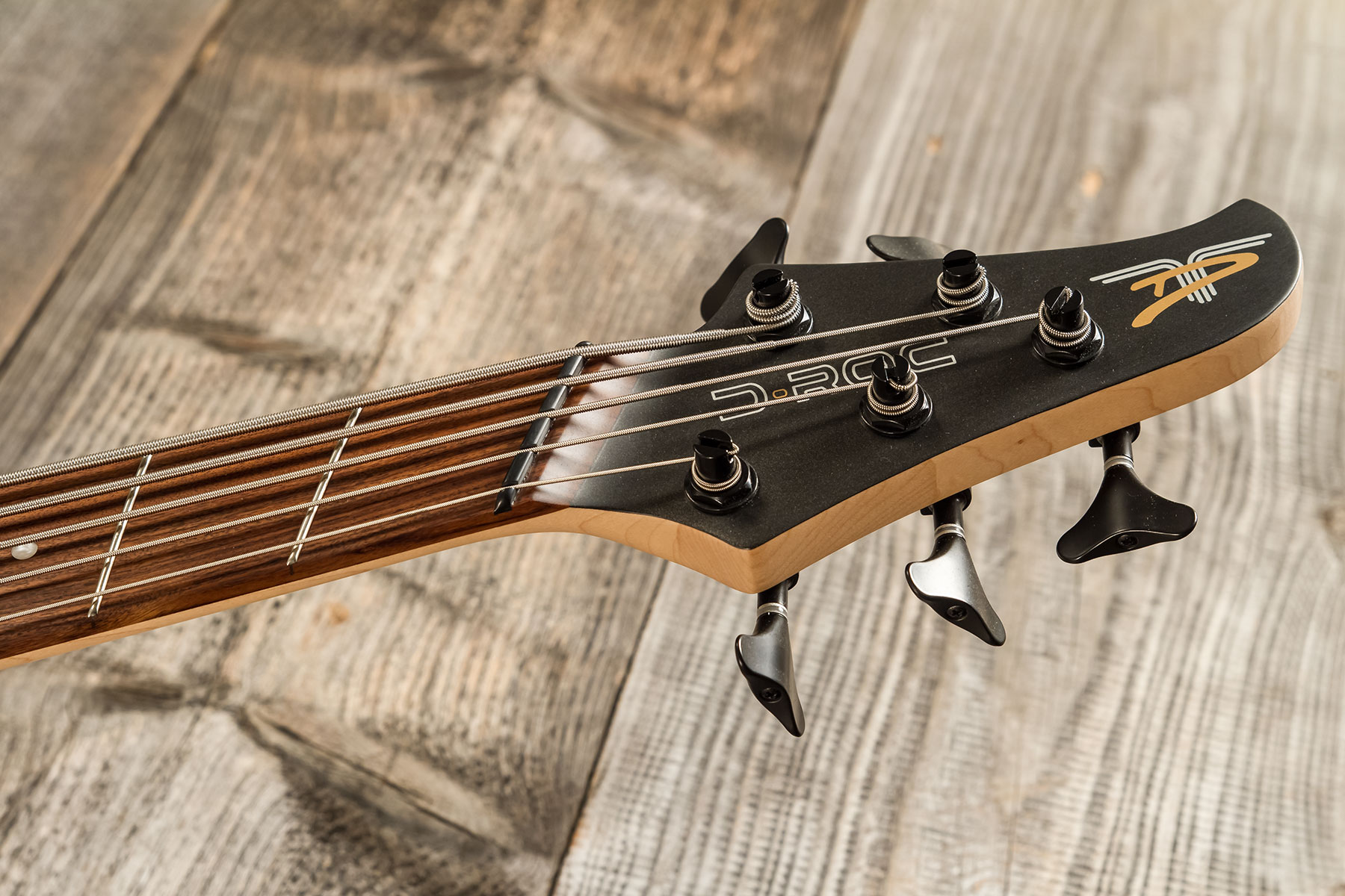 Dingwall D-roc Standard-3 5c 3pu Active Pf - Black Matte - Solidbody E-bass - Variation 8