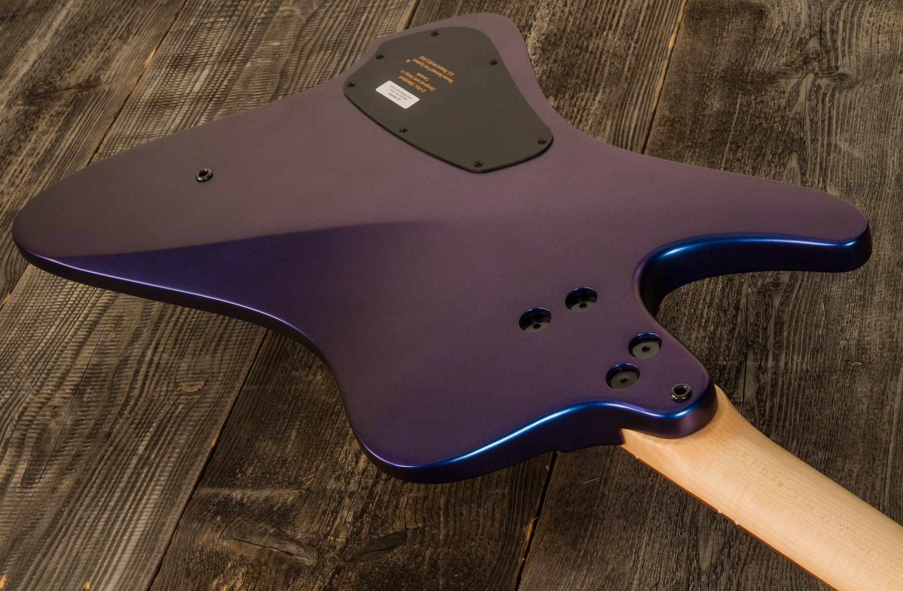 Dingwall D-roc Standard 4c 3-pickups Pf - Blue To Purple Colorshift - Solidbody E-bass - Variation 2