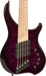 Solidbody e-bass Dingwall Afterburner I 5 3-Pickups (MN) - Faded purple burst