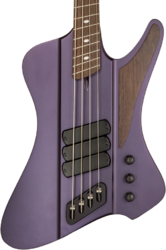 Solidbody e-bass Dingwall Custom Shop D-ROC 3-pickups 4-string #6982 - Purple To Faded Black