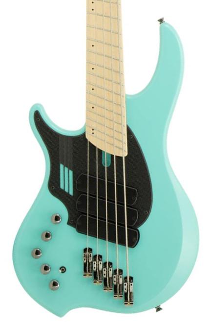 Solidbody e-bass Dingwall Adam Nolly Getgood NG3 3-Pickups LH (5-String, MN) - Matte celestial blue