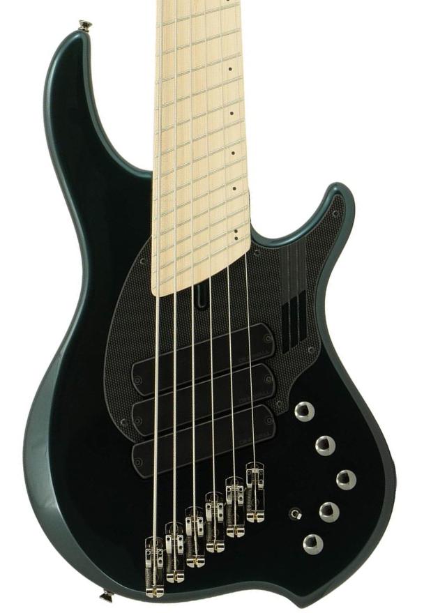 Solidbody e-bass Dingwall Adam Nolly Getgood NG3 3-Pickups (6-String) - Black Forrest Green