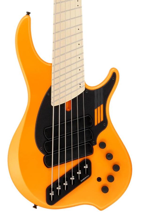 Solidbody e-bass Dingwall Adam Nolly Getgood NG3 3-Pickups (6-String) - Matte lambo orange