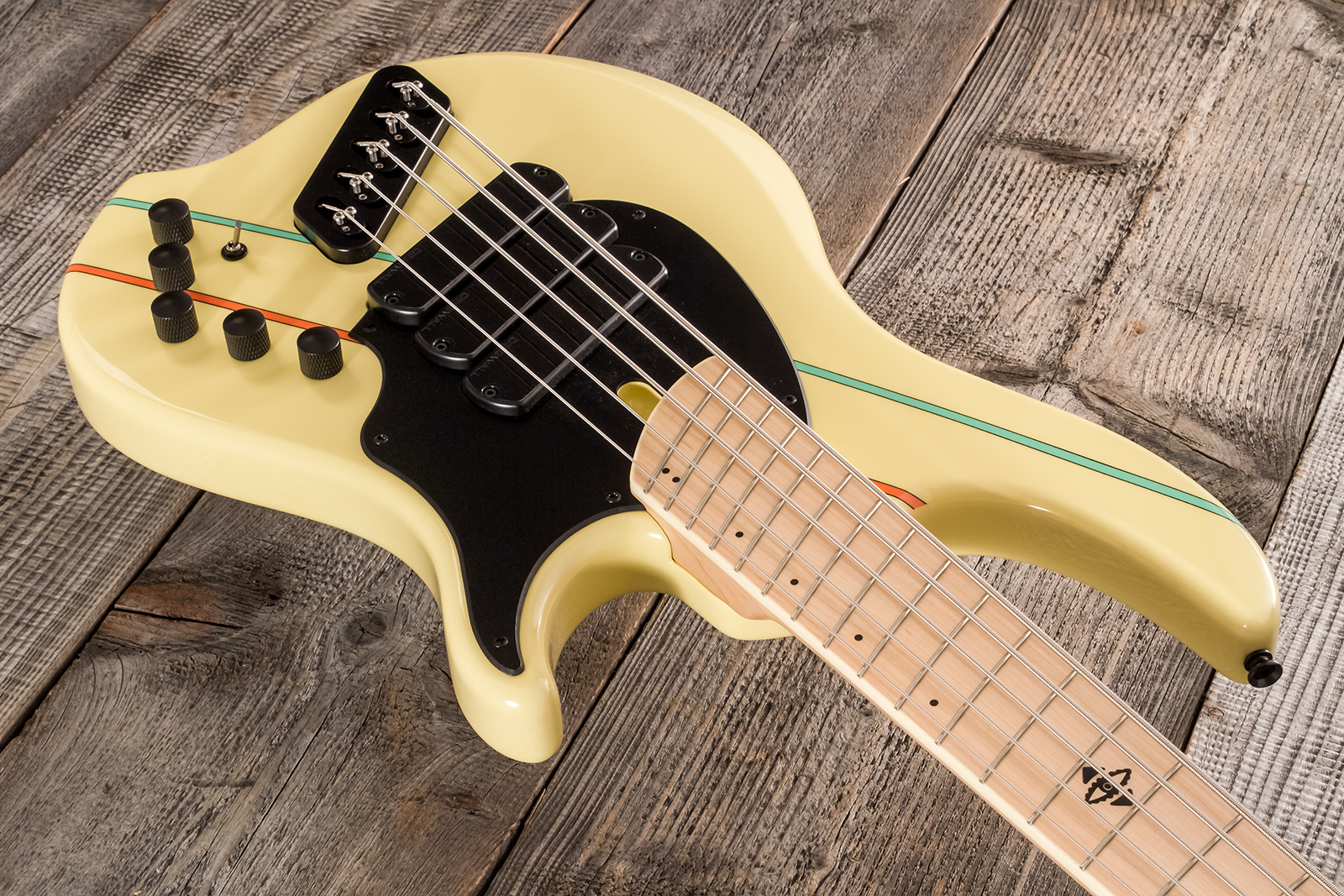 Dingwall John Taylor Rio Dream Jt3 5c Ltd Signature 3pu Active Mn - Creme - Solidbody E-bass - Variation 6