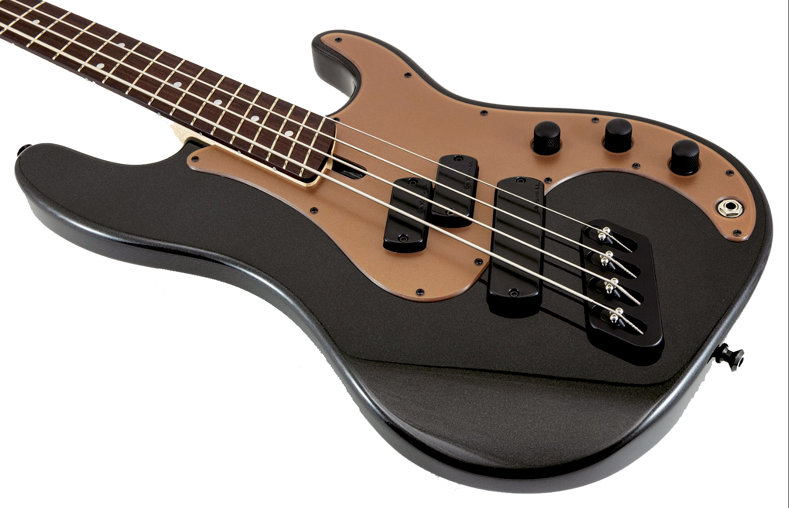 Dingwall Sp1 4c Rw - Gloss Metallic Black - Solidbody E-bass - Variation 1