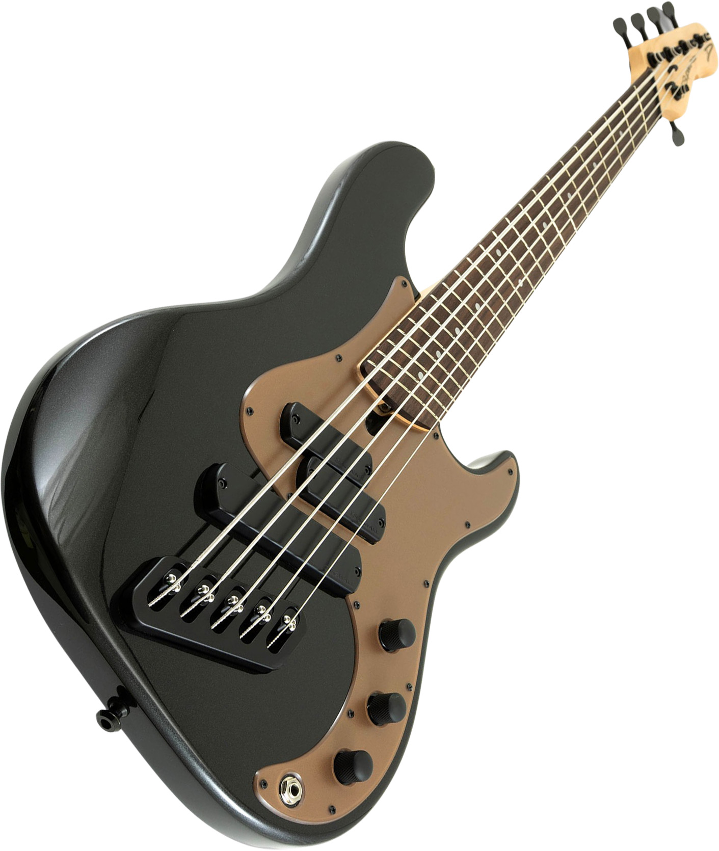 Dingwall Sp1 5c Rw - Gloss Metallic Black - Solidbody E-bass - Variation 1