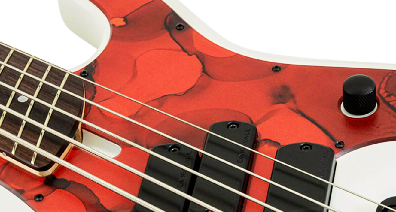 Dingwall Sp1 5c Rw - Ducati Pearl White - Solidbody E-bass - Variation 2