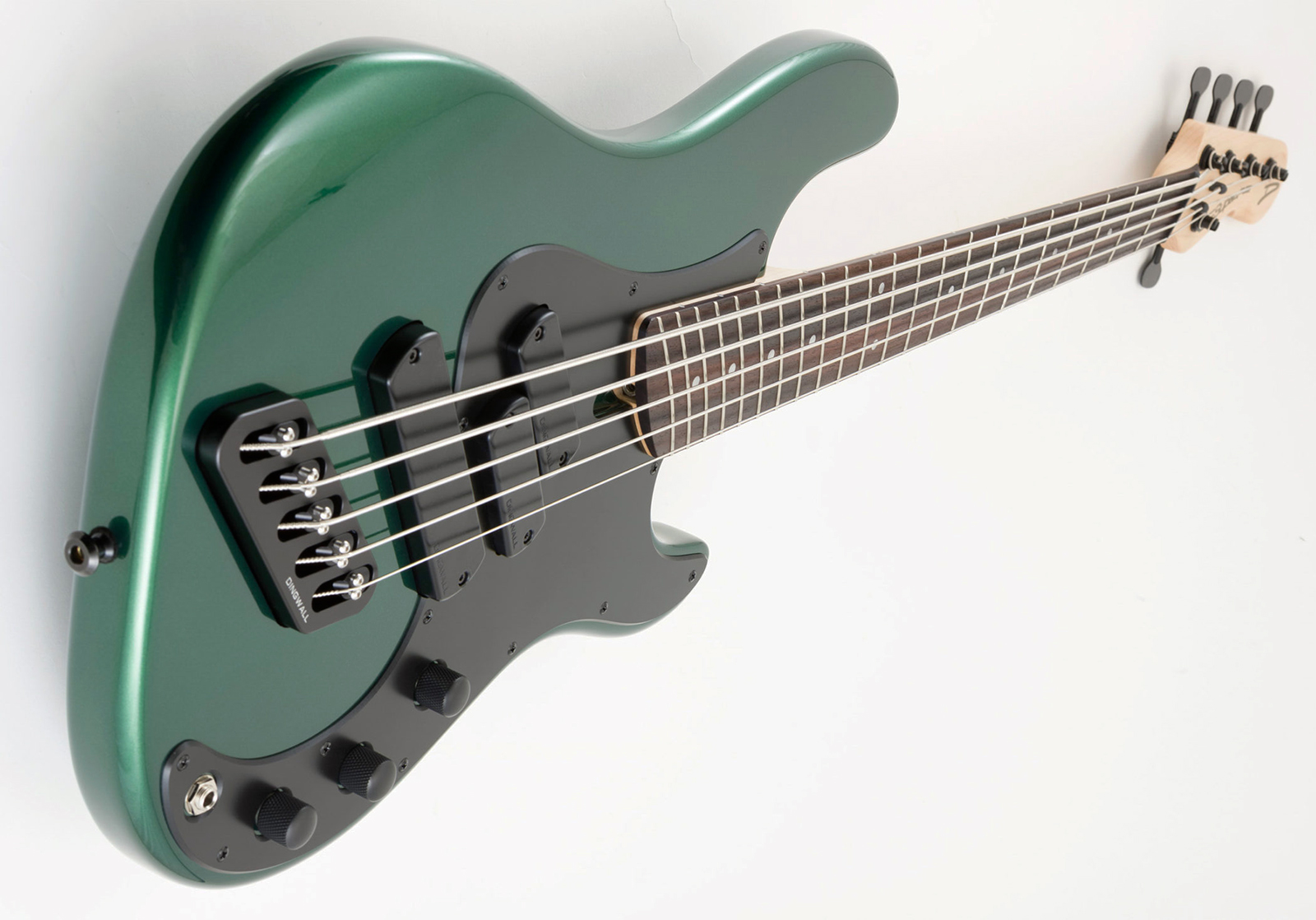 Dingwall Super P Sp1 5c Rw - Gloss Dark Candy Green - Solidbody E-bass - Variation 1