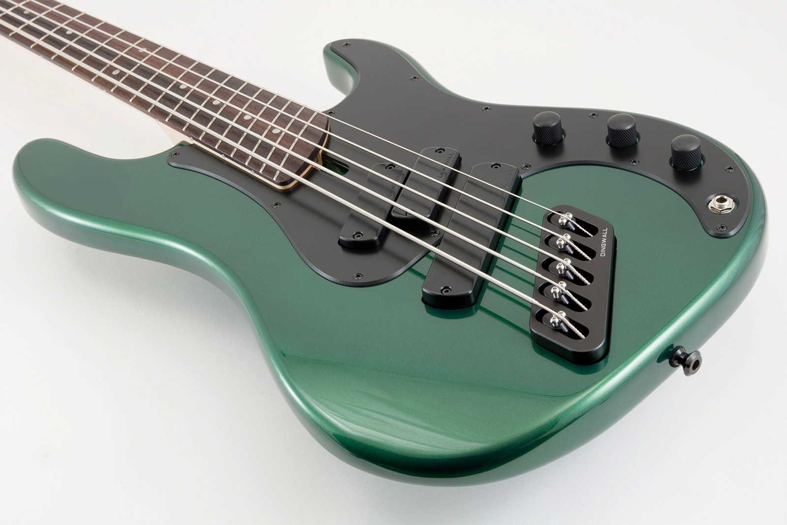 Dingwall Super P Sp1 5c Rw - Gloss Dark Candy Green - Solidbody E-bass - Variation 2