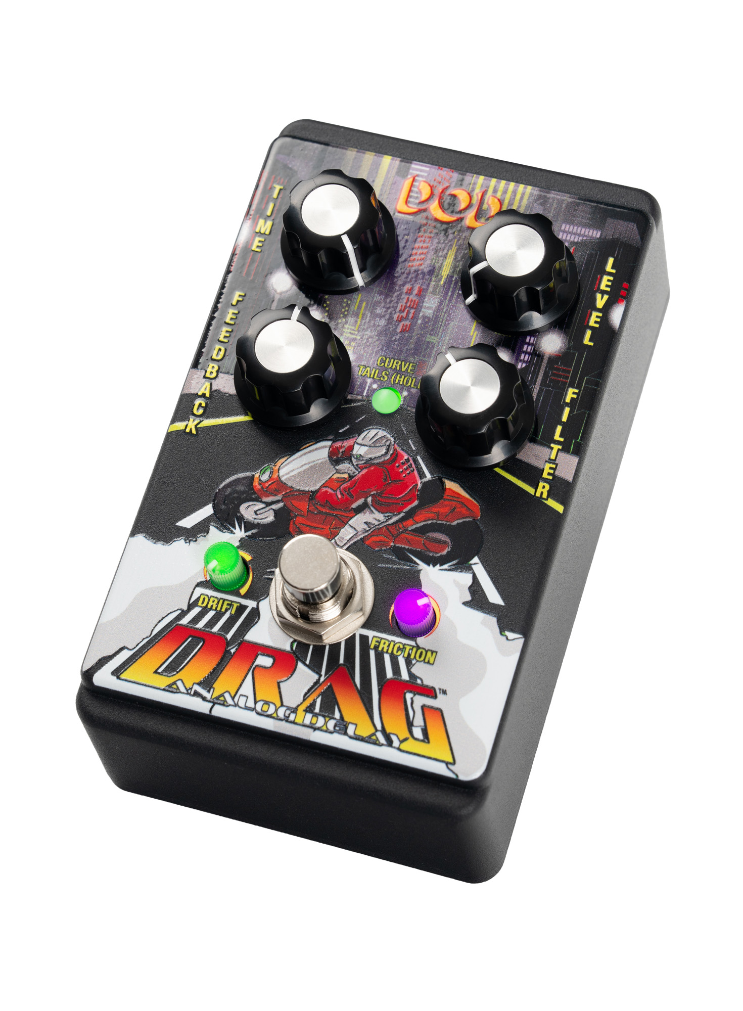 Dod Drag V Delay - Reverb/Delay/Echo Effektpedal - Variation 1