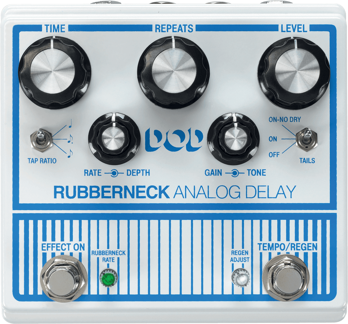 Dod Rubberneck Delay - Reverb/Delay/Echo Effektpedal - Variation 1