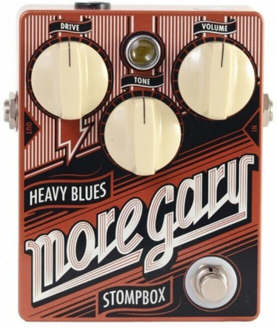Dr.no Effects More Gary Heavy Blues Overdrive - Overdrive/Distortion/Fuzz Effektpedal - Main picture