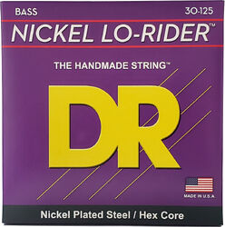 E-bass saiten Dr LO-RIDER Nickel Plated Steel 30-125 - Saitensätze