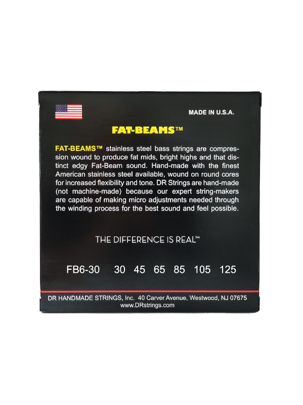 Dr Fat-beams Stainless Steel 30-125 - E-Bass Saiten - Variation 2