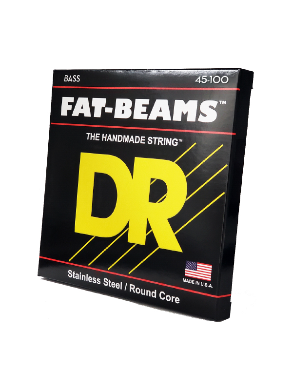 Dr Jeu De 4 Cordes Fat-beams Stainless Steel 45-100 - E-Bass Saiten - Variation 1
