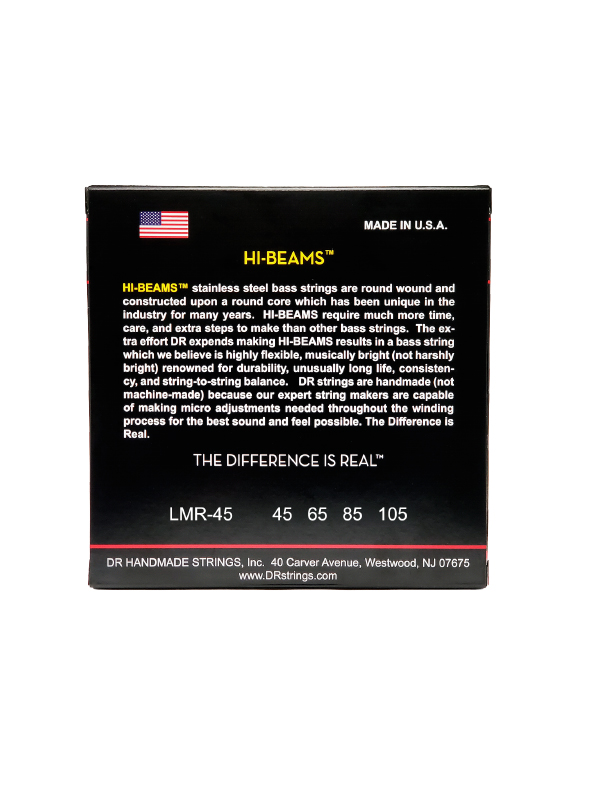 Dr Hi-beams Stainless Steel 45-105 X-long Scale - E-Bass Saiten - Variation 2