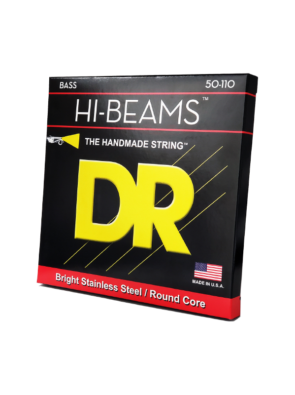 Dr Jeu De 4 Cordes Hi-beams Stainless Steel 50-110 - E-Bass Saiten - Variation 1