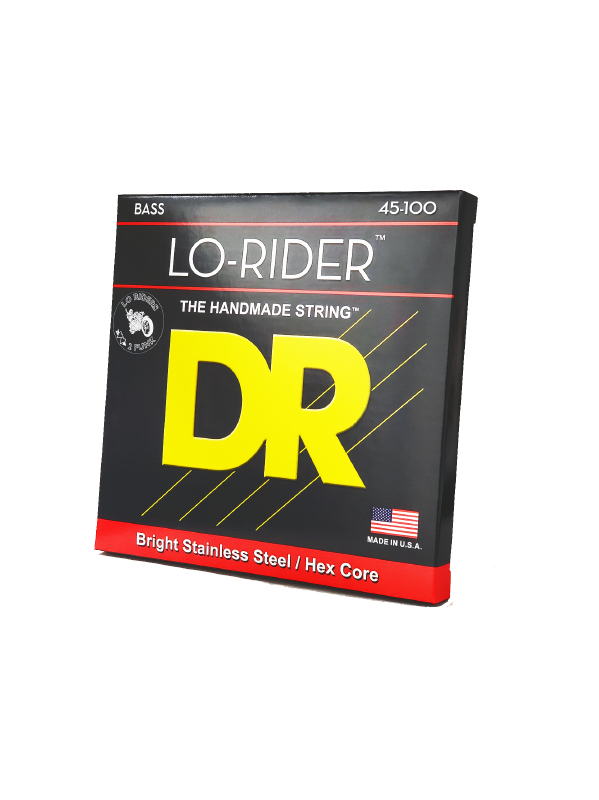 Dr Jeu De 4 Cordes Lo-rider Stainless Steel 45-100 - E-Bass Saiten - Variation 1