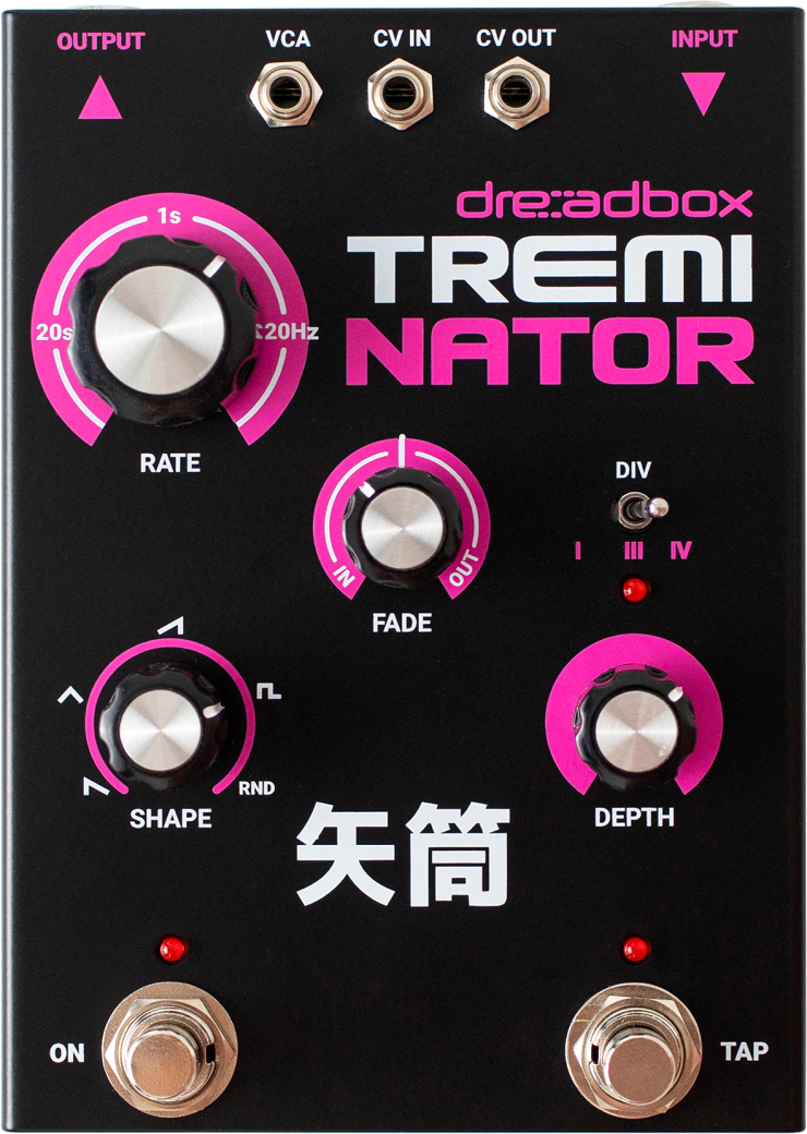 Dreadbox Treminator Tremolo - Modulation/Chorus/Flanger/Phaser & Tremolo Effektpedal - Main picture