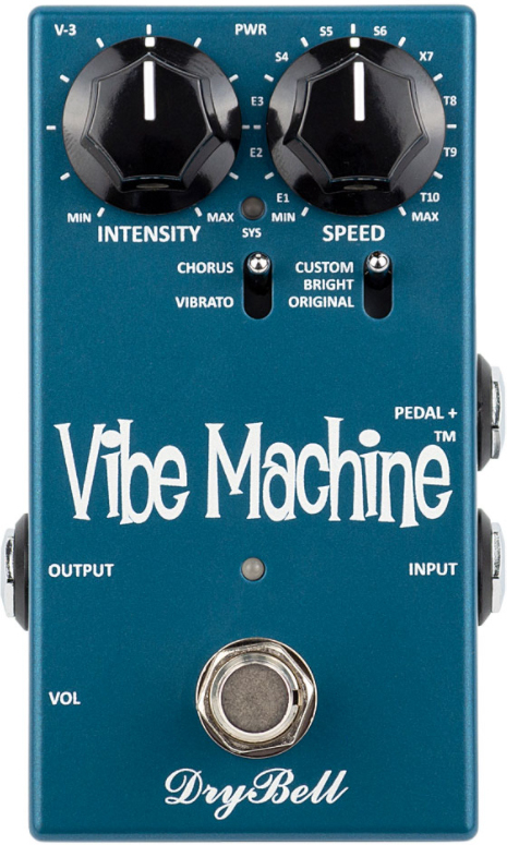 Drybell Vibe Machine V3 - Modulation/Chorus/Flanger/Phaser & Tremolo Effektpedal - Main picture