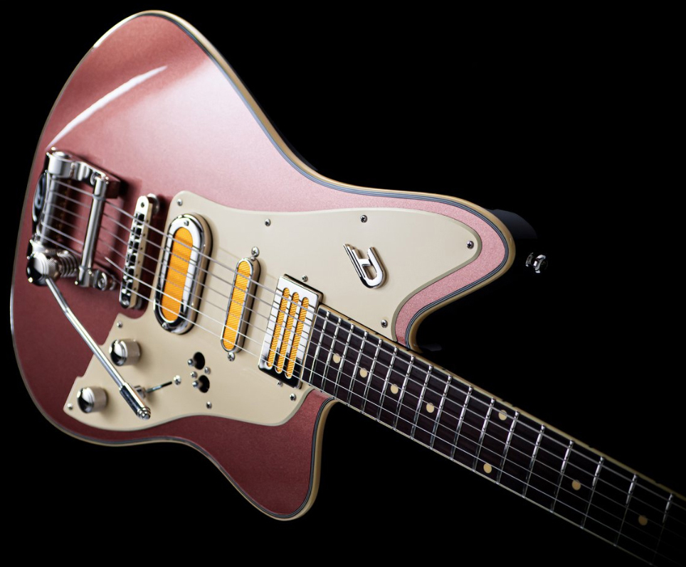Duesenberg Bros. Landreth Joey's Guitar Signature  Rw Trem - Sunset Rose - Retro-Rock-E-Gitarre - Variation 2