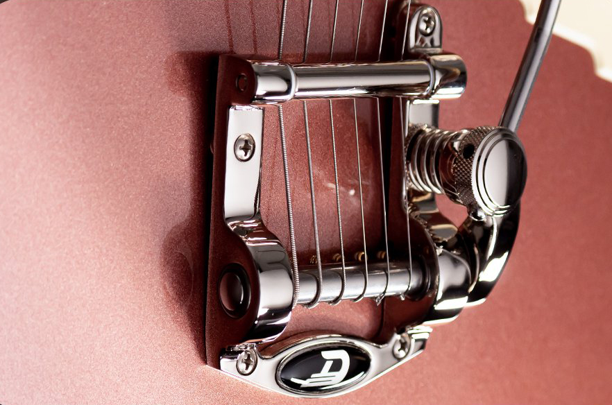 Duesenberg Bros. Landreth Joey's Guitar Signature  Rw Trem - Sunset Rose - Retro-Rock-E-Gitarre - Variation 5
