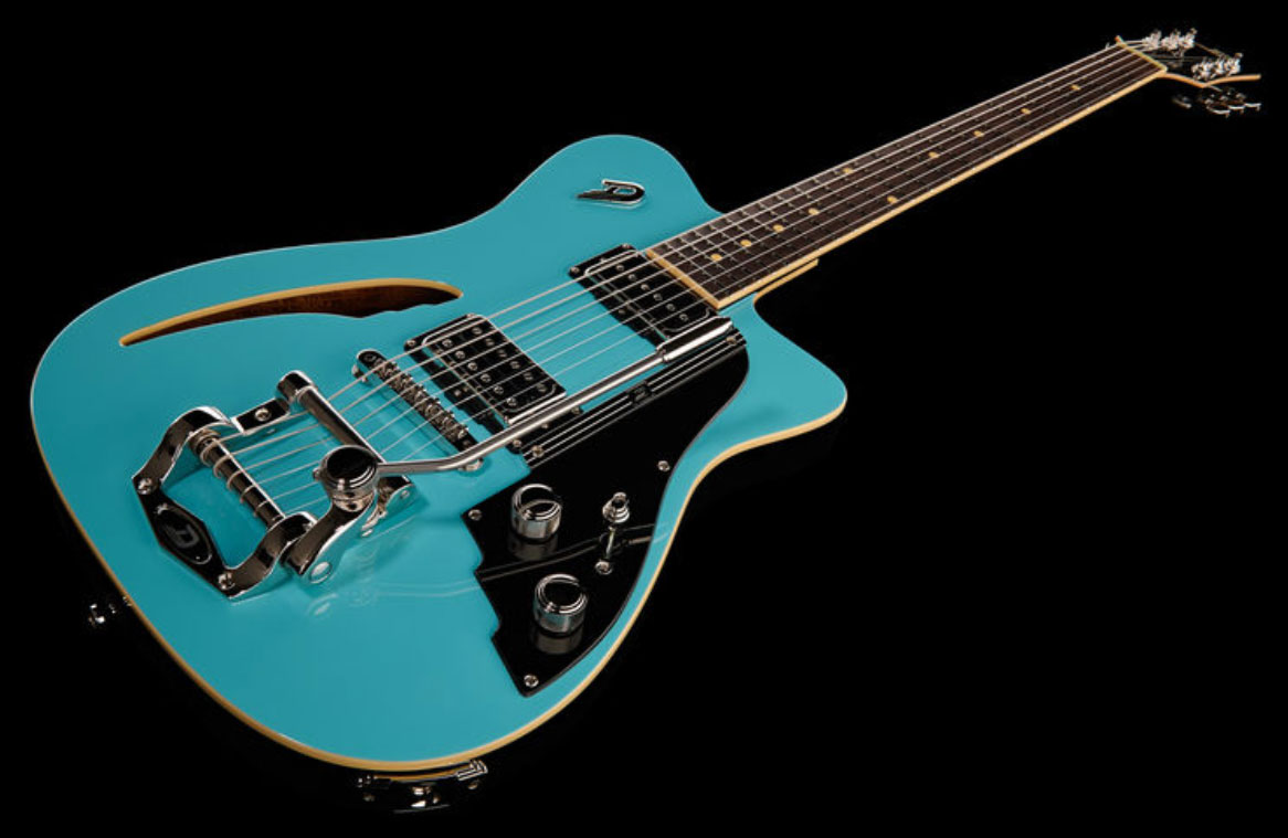 Duesenberg Caribou Hs Trem Rw - Narvik Blue - Single-Cut-E-Gitarre - Variation 1