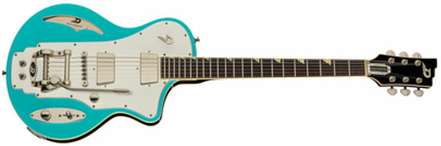 Duesenberg Julia Hs Trem Rw - Narvik Blue - Single-Cut-E-Gitarre - Main picture